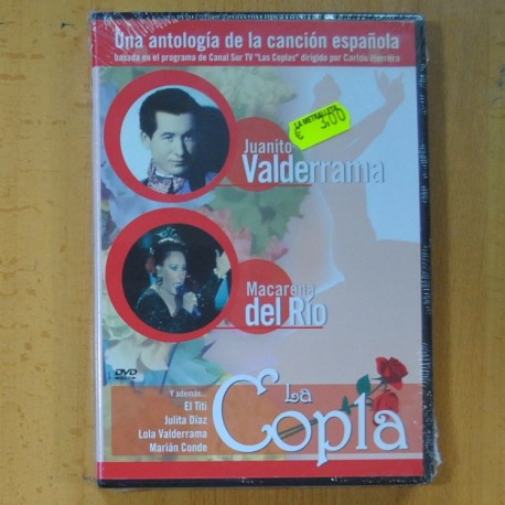 [1030622] JUANITO VALDERRAMA / MACARENA DEL RIO - LA COPLA - DVD