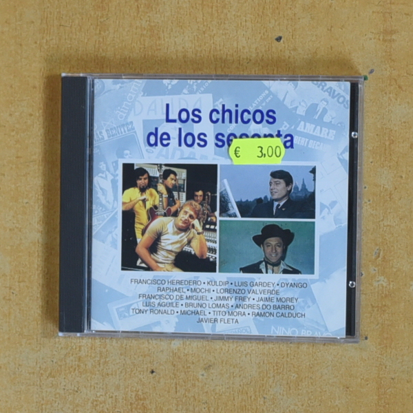 VARIOS - LOS CHICOS DE LOS SESENTA - CD