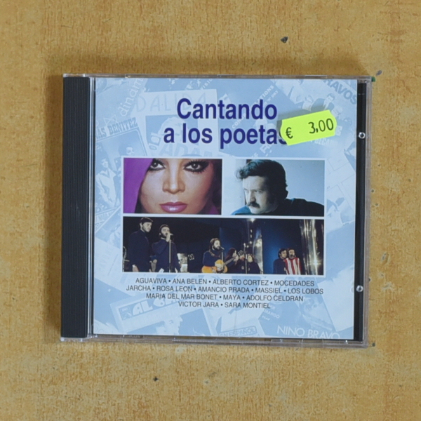 VARIOS - CANTANDO A LOS POETAS - CD