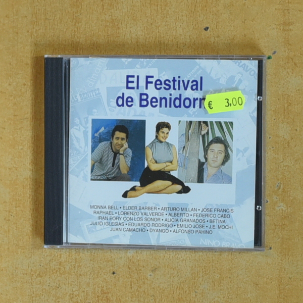 VARIOS - EL FESTIVAL DE BENIDORN - CD