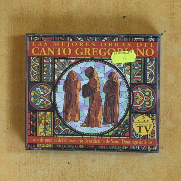 VARIOS - LAS MEJORES OBRAS DEL CANTO GREGORIANO - CD