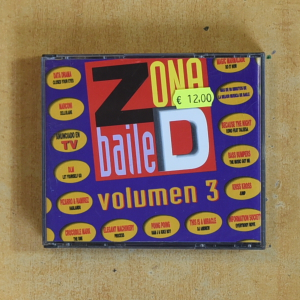 VARIOS - ZONA D BAILE - CD