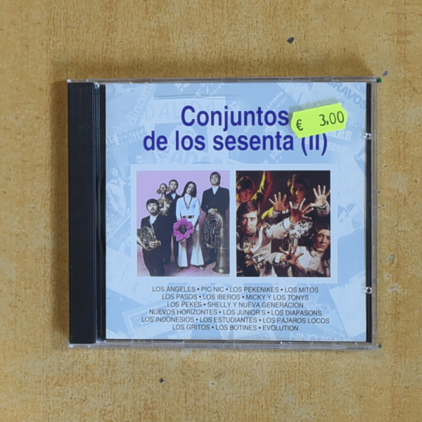 VARIOS - CONJUNTOS DE LOS SESENTA II - CD