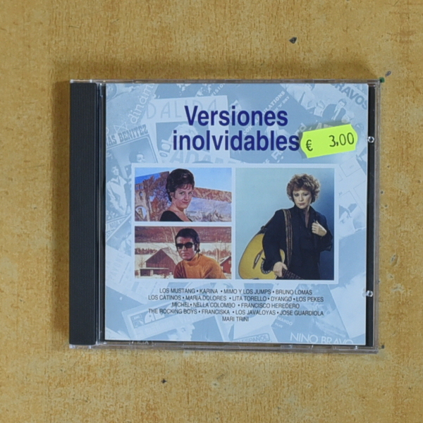 VARIOS - VERSIONES INOLVIDABLES - CD