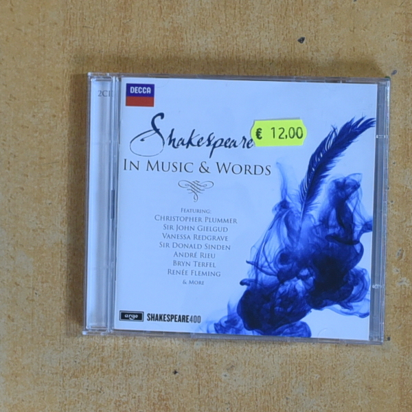 VARIOS - SHAKESPEARE IN MUSIC & WORDS - CD