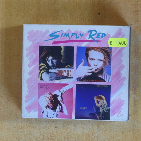 SIMPLY RED - PICTURE BOOK / MEN AND WOMEN / A NEW FLAME / STARS - CD