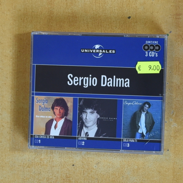 SERGIO DALMA - ESA CHICA ES MIA / ADIVINA / SOLO PARA TI - CD