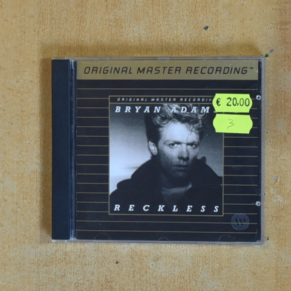 BRYAN ADAMS - RECKLESS - CD