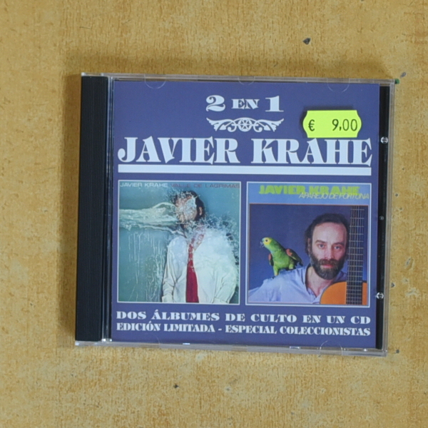 JAVIER KRAHE - VALLE DE LAGRIMAS / APAREJO DE FORTUNA - CD