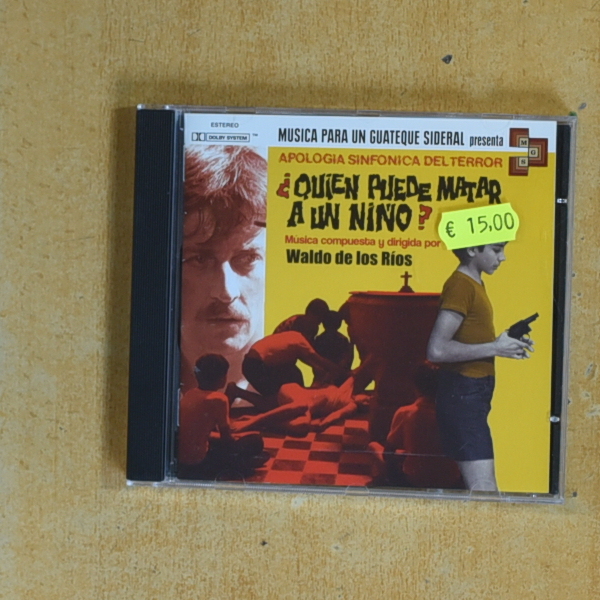 [429968] WALDO DE LOS RIOS - QUIEN PUEDE MATAR A UN NIÑO - CD