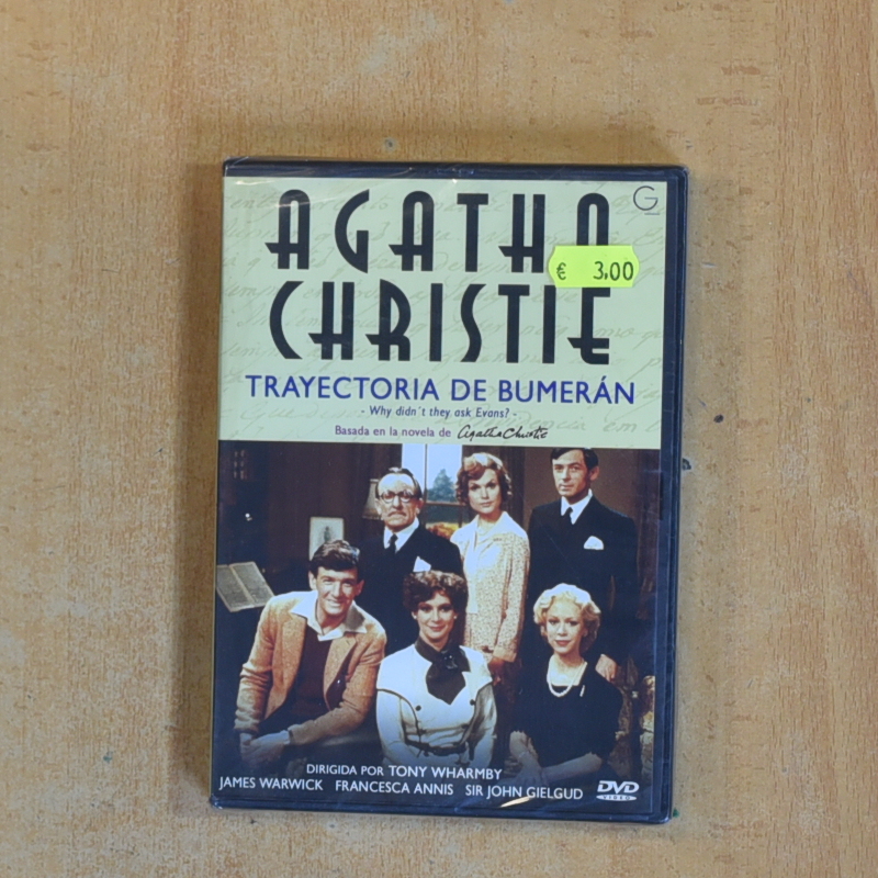 AGATHA CHRISTIE TRAYESTORIA DE BUMERAN - DVD