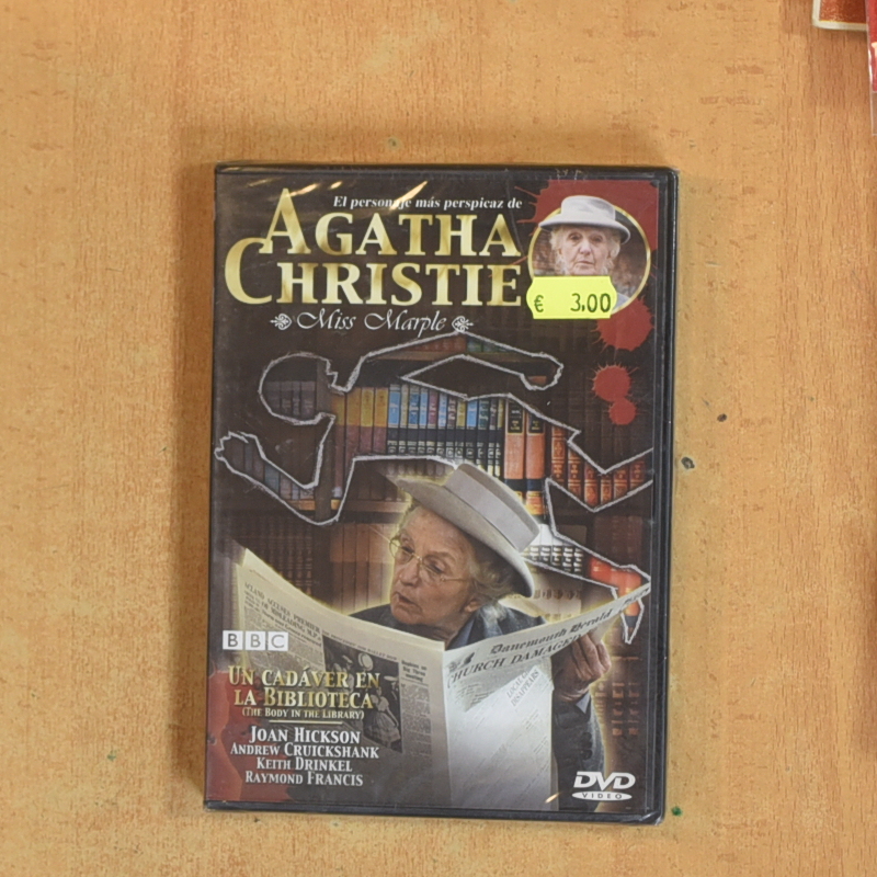 AGATHA CHRISTIE UN CADAVER EN LA BIBLIOTECA - DVD