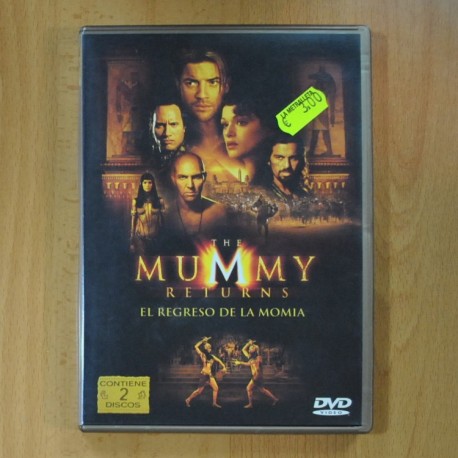 [1030837] THE MUMMY RETURNS EL REGRESO DE LA MOMIA - DVD
