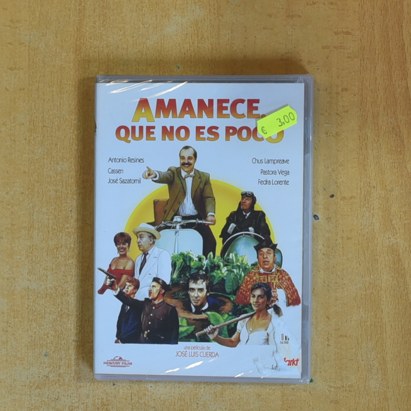 AMANECE QUE NO ES POCO - DVD