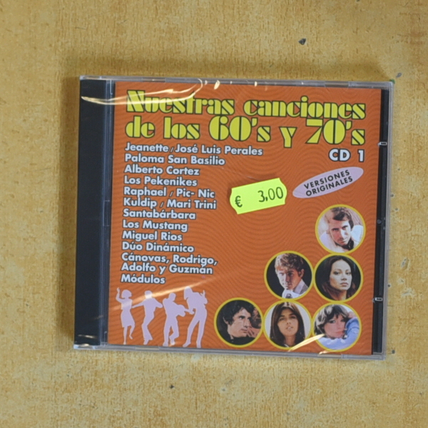 VARIOS - NUESTRAS CANCIONES DE LOS 60S Y 70S - CD
