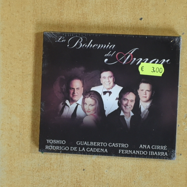 VARIOS - LA BOHEMIA DEL AMOR - CD