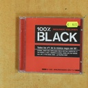 VARIOS - 100 BLACK - CD