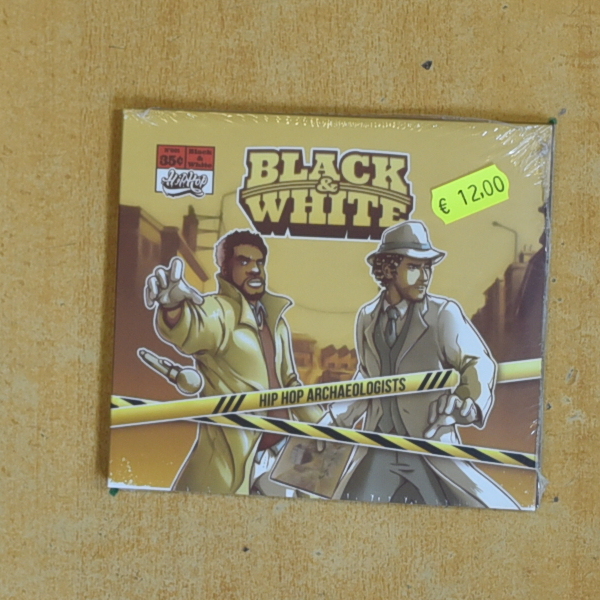 VARIOS - BLACK & WHITE HIP HOP ARCHAEOLOGISTS - CD