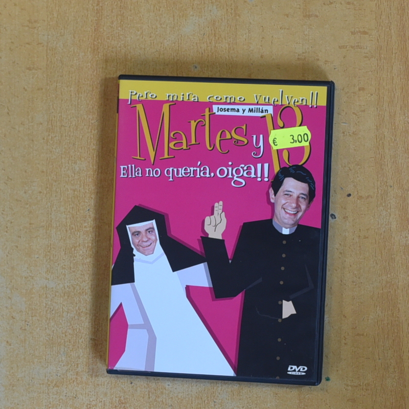 [430393] MARTES Y 13 ELLA NO QUERIA OIGA - DVD