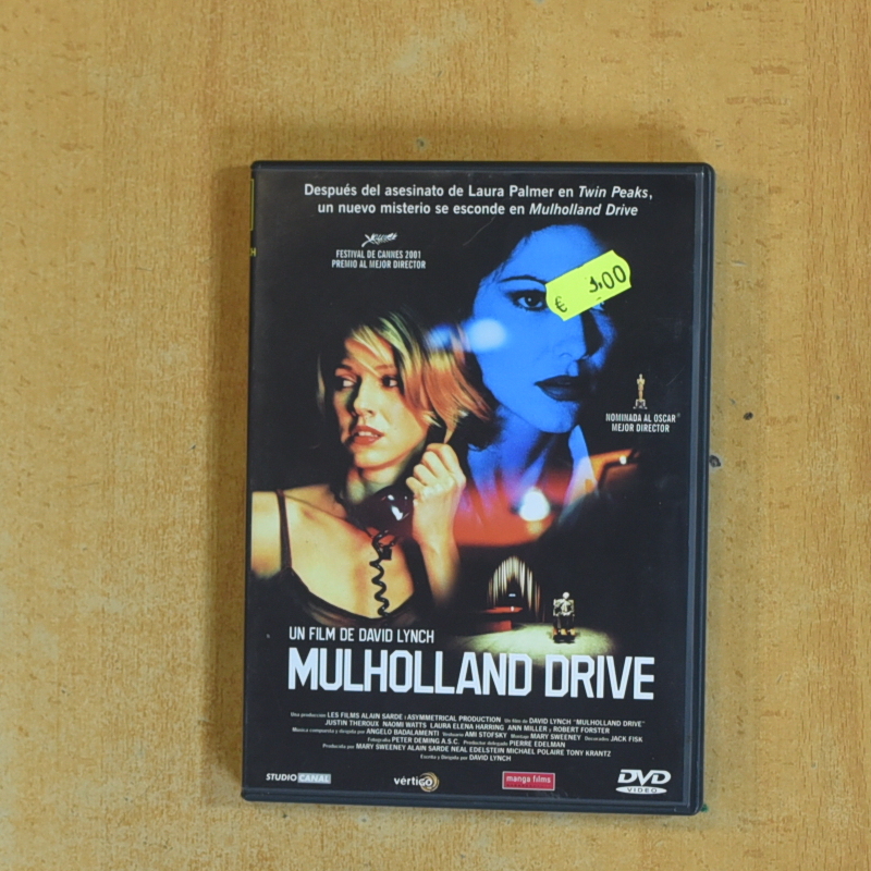 MULHOLLAND DRIVE - DVD