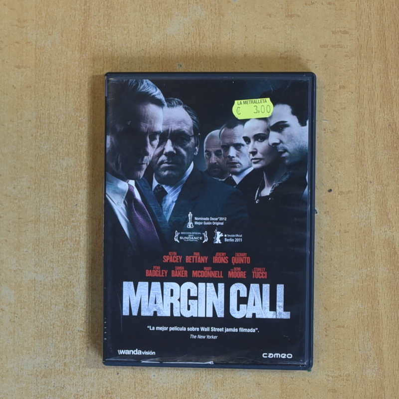 MARGIN CALL - DVD