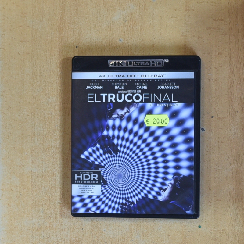 [430545] EL TRUCO FINAL 4K - BLURAY
