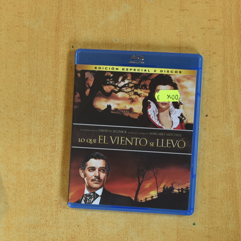 LO QUE EL VIENTO SE LLEVO - BLURAY