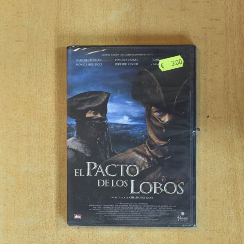 EL PACTO DE LOS LOBOS - DVD