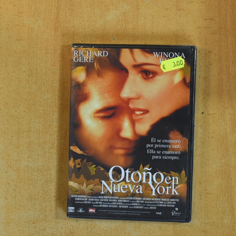[430602] OTOÑO EN NUEVA YORK - DVD