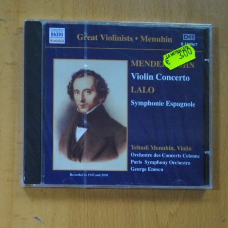 [273632] MENDELSSOHN / LALO - VIOLIN CONCERTO / SYMPHONIE ESPAGNOLE - CD