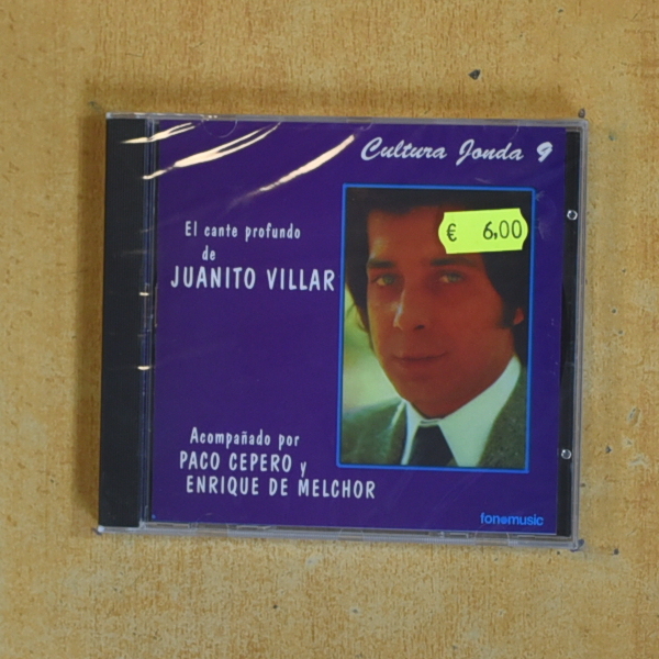 JUANITO VILLAR - EL CANTE PROFUNDO DE JUANITO VILLAR - CD