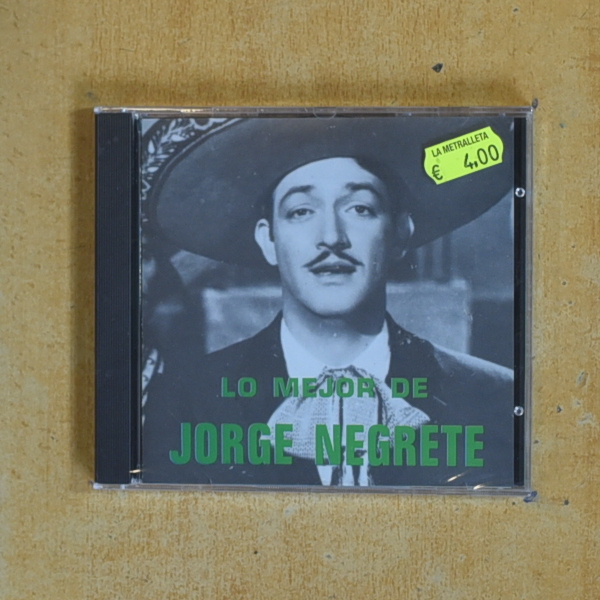JORGE NEGRETE - LO MEJOR DE JORGE NEGRETE - CD