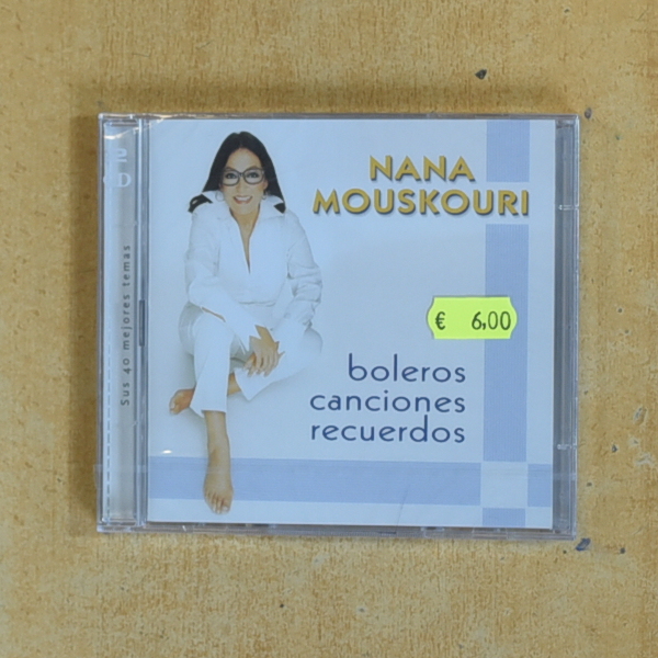 NANA MOUSKOURI - BOLEROS CANCIONES RECUERDOS - CD