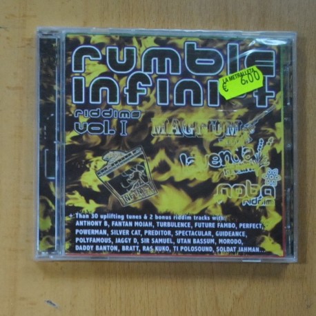 [273701] VARIOS - RUMBLE / INFINI T RIDDIMS VOL 1 - CD