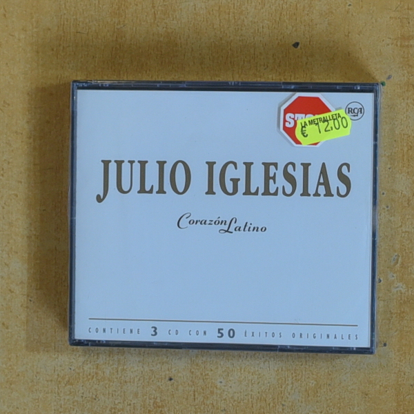 JULIO IGLESIAS - CORAZON LATINO - CD