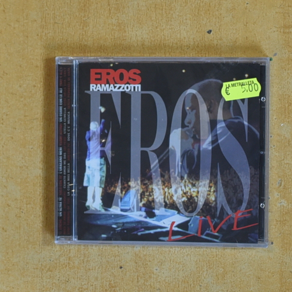 EROS RAMAZZOTTI - EROS LIVE - CD