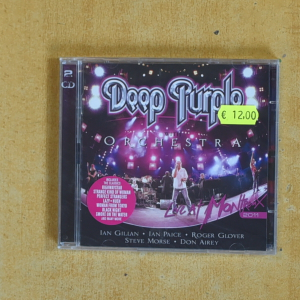DEEP PURPLE -  LIVE AT MONTREUX 2011 - CD