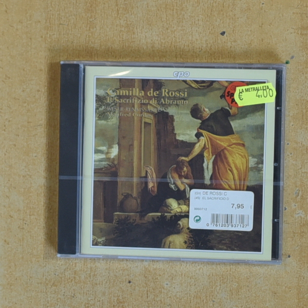 CAMILLA DE ROSSI - IL SACRIFIZIO DI ABRANTO - CD