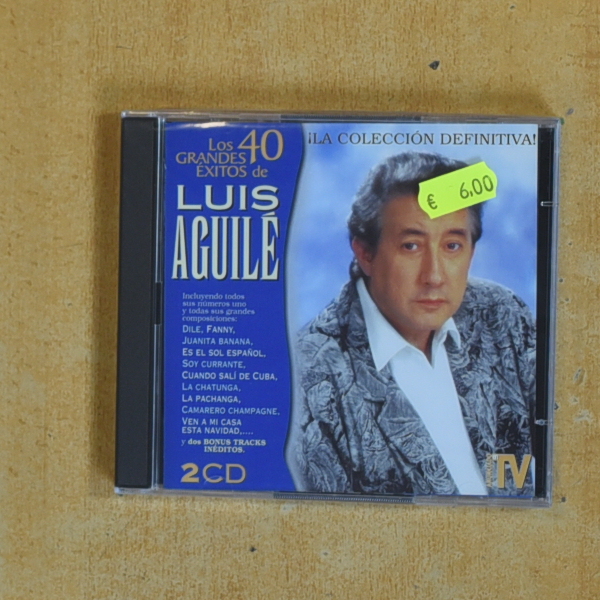 LUIS AGUILE - LOS 40 GRANDES EXITOS - CD
