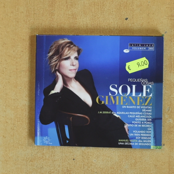 SOLE GIMENEZ - PEQUEÑAS COSAS - CD