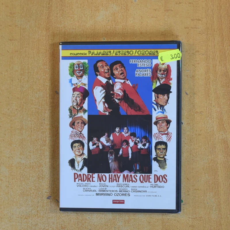 PADRE NO HAY MAS QUE DOS - DVD