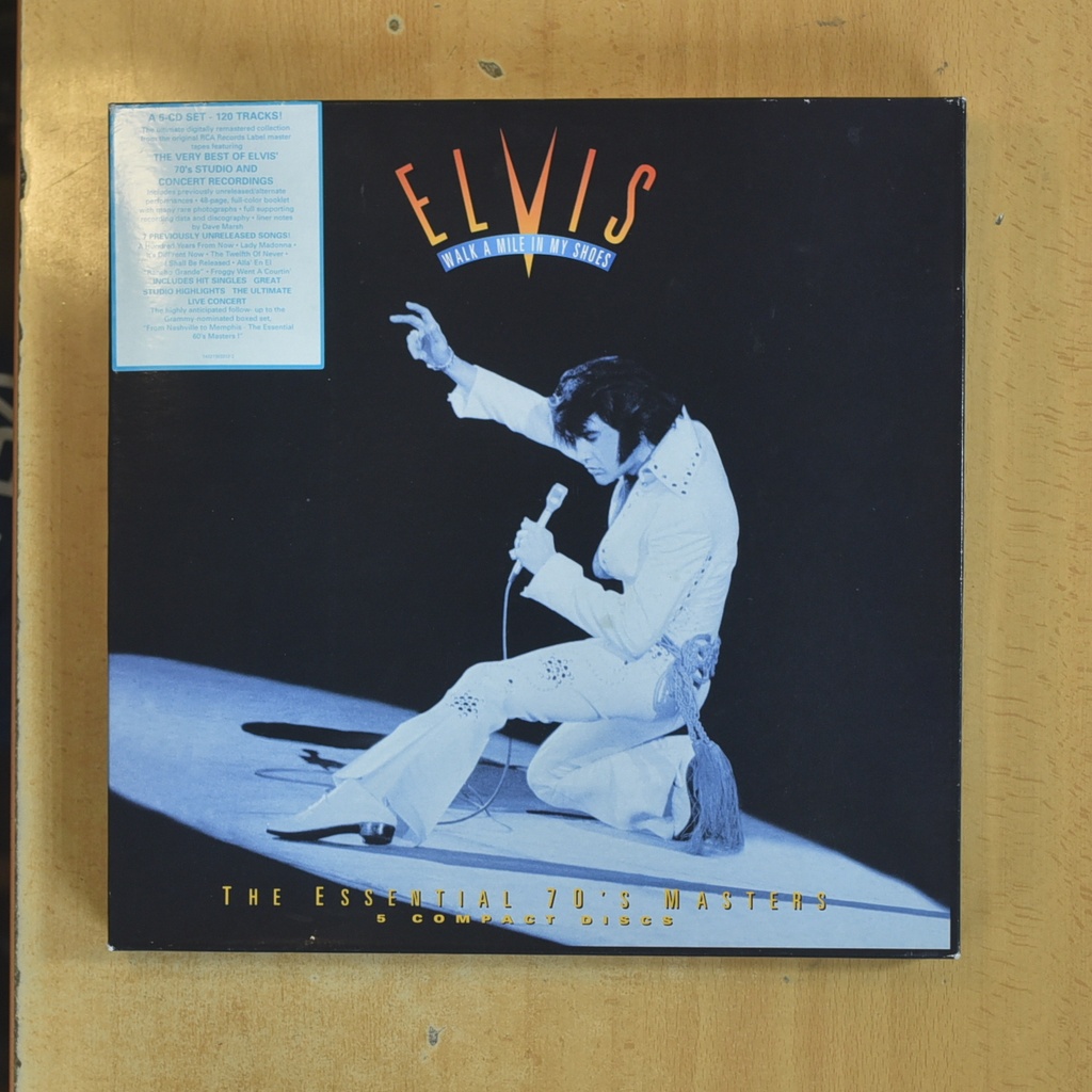 ELVIS - WALK A MILE IN MY SHOES THE ESSENTIAL 70S MASTERS - CD