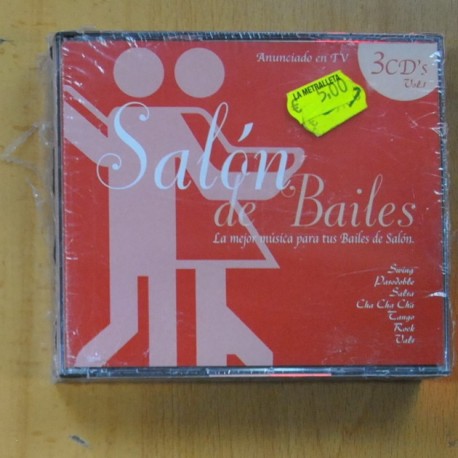 VARIOS - SALON DE BAILES - 3 CD
