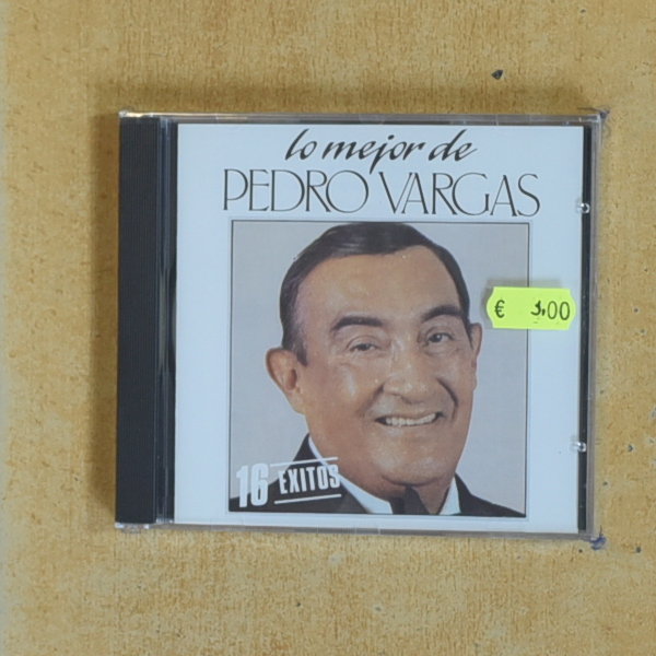 PEDRO VARGAS - LO MEJOR DE PEDRO VARGAS - CD