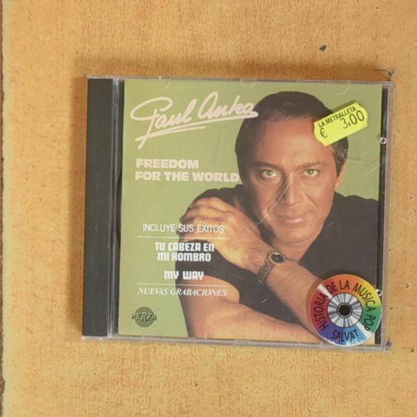 PAUL ANKA - FREEDOM FOR WORLD - CD