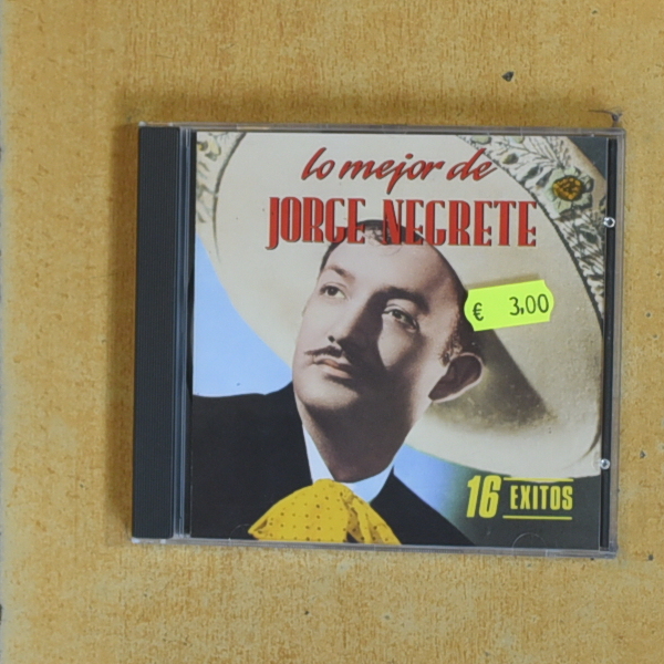 JORGE NEGRETE - LO MEJOR DE JORGE NEGRETE - CD