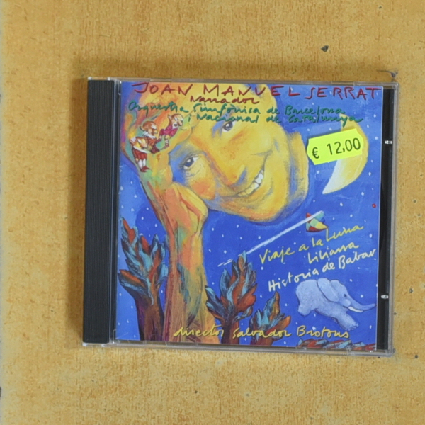 JOAN MANUEL SERRAT - VIAJE A LA LUNA - CD