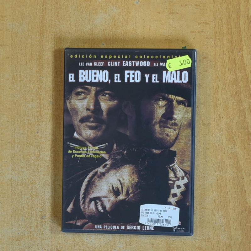 [431141] EL BUENO EL FEO Y EL MALO - DVD