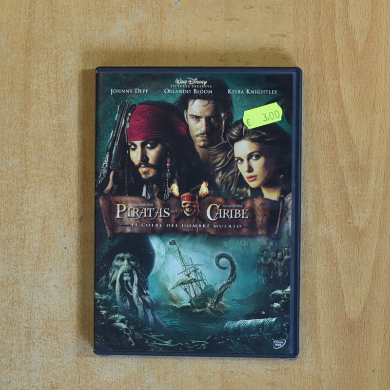 PIRATAS DEL CARIBE EL COFRE DEL HOMBRE MUERTO - DVD