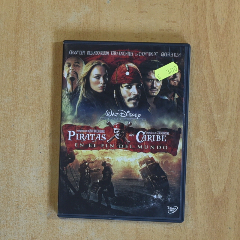 PIRATAS DEL CARIBE EN EL FIN DEL MUNDO - DVD